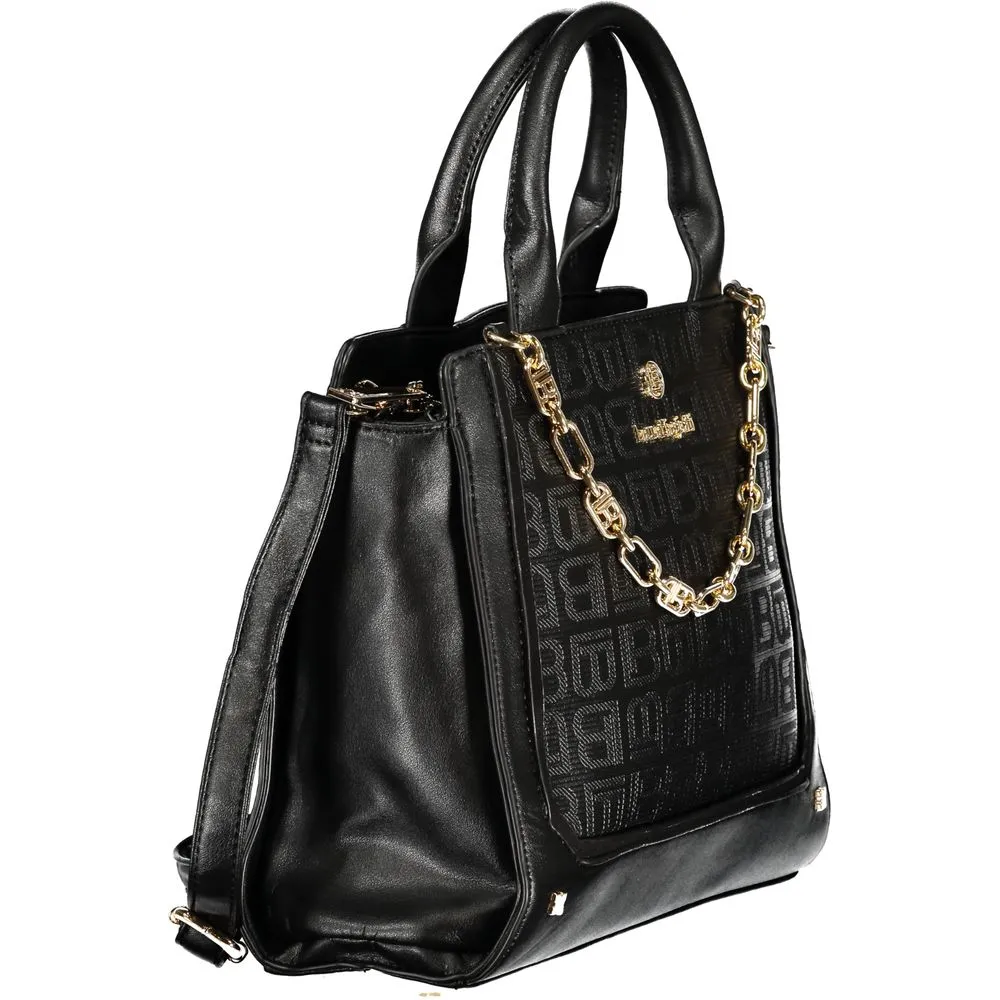 Laura Biagiotti Black PVC Women Handbag sold by Siebentaschen product image thumbnail 3