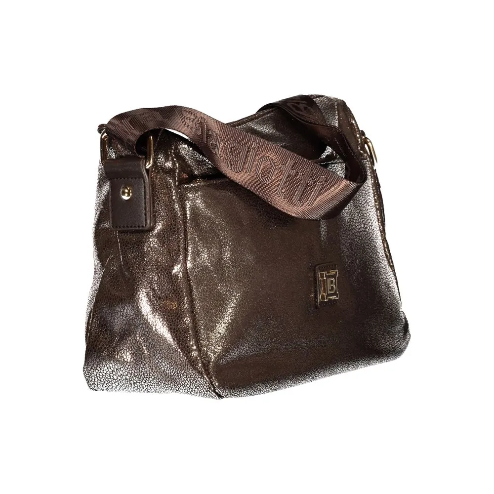 Laura Biagiotti Bronze Polyester Women Handbag sold by Siebentaschen product image thumbnail 3