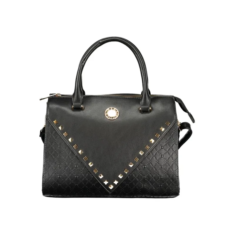 Laura Biagiotti Black PVC Women Handbag sold by Siebentaschen