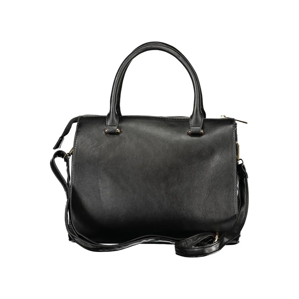 Laura Biagiotti Black PVC Women Handbag sold by Siebentaschen product image thumbnail 2