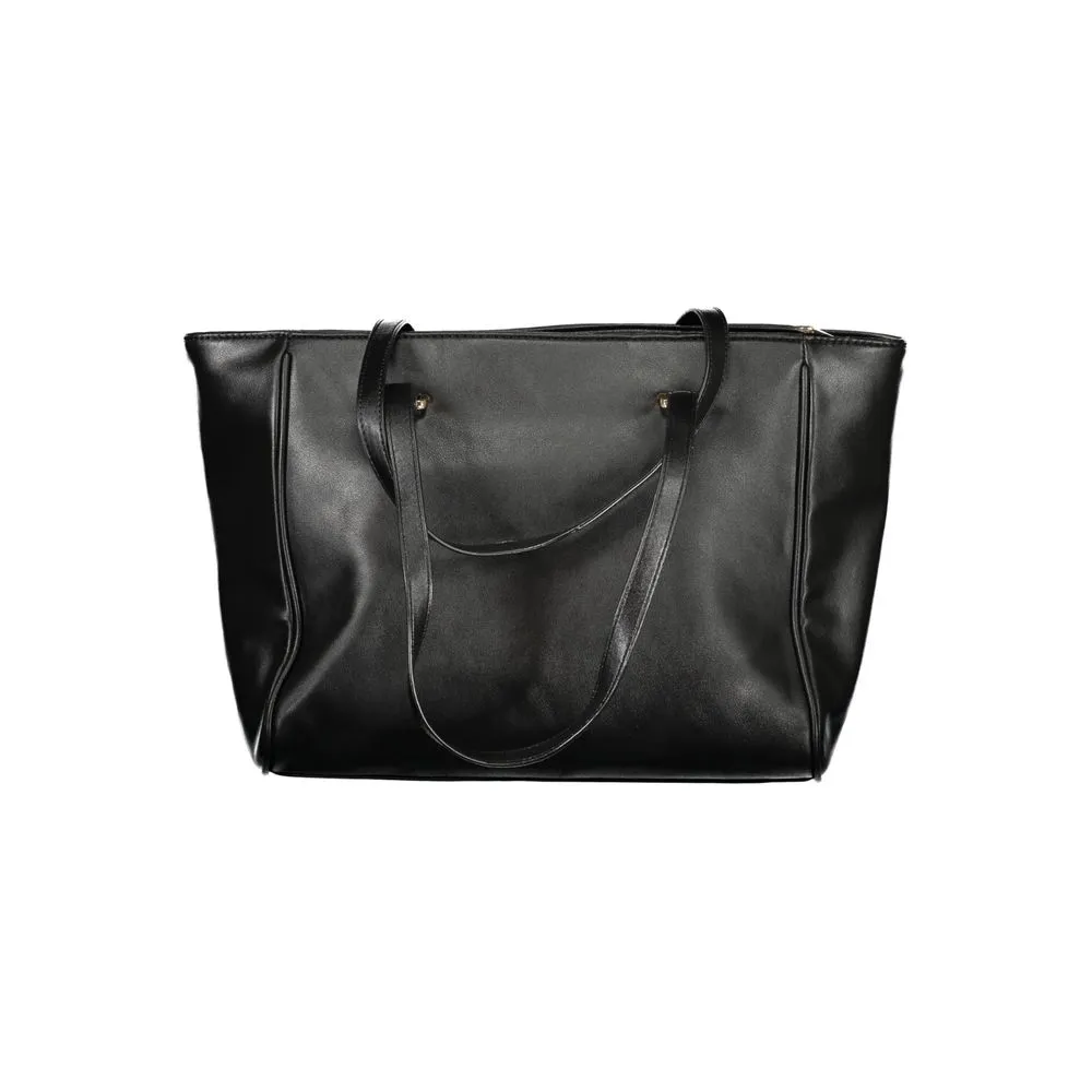 Laura Biagiotti Black PVC Women Handbag sold by Siebentaschen product image thumbnail 2