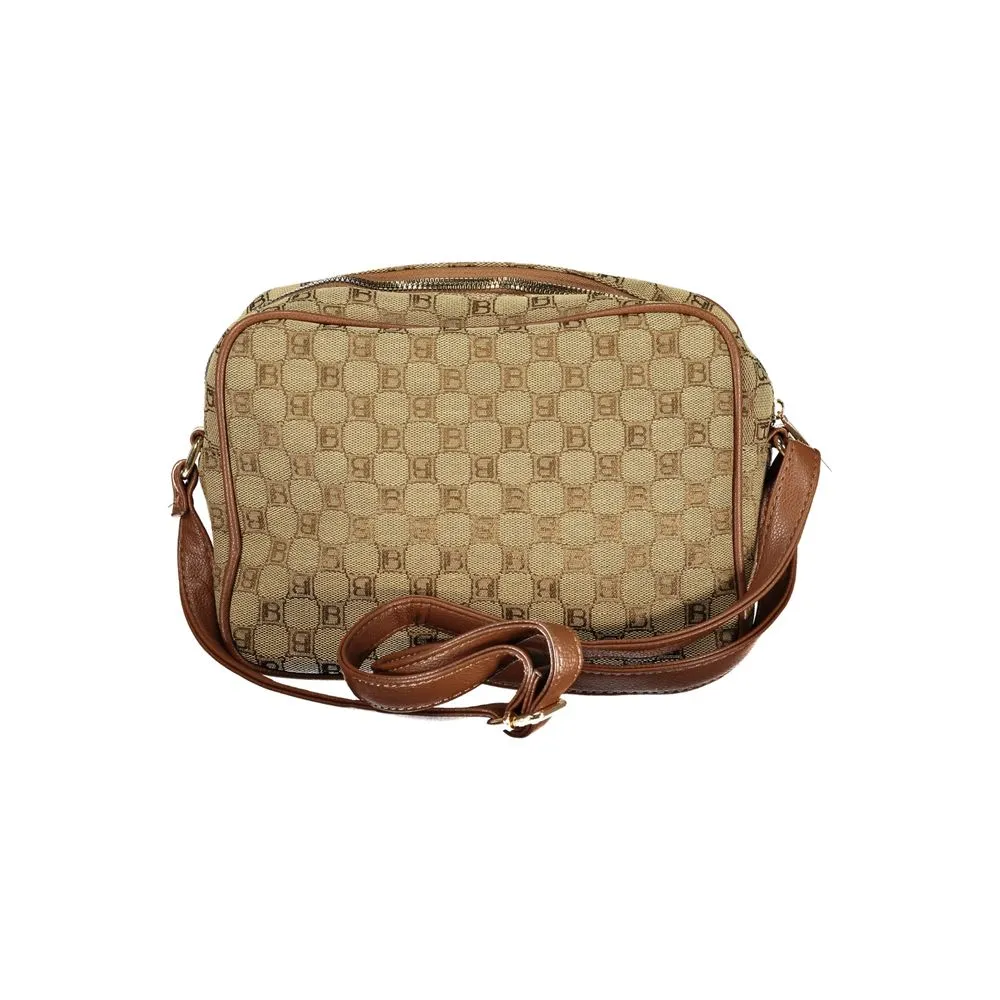 Laura Biagiotti Beige Polyester Women Handbag sold by Siebentaschen product image thumbnail 2