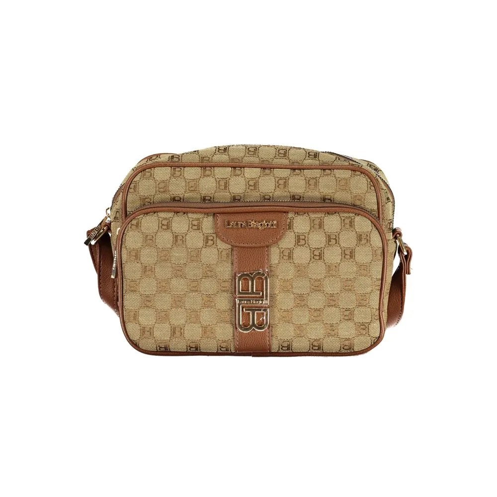 Laura Biagiotti Beige Polyester Women Handbag sold by Siebentaschen