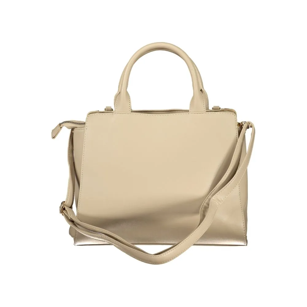 Laura Biagiotti Beige PVC Women Handbag sold by Siebentaschen product image thumbnail 2