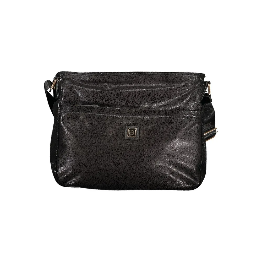 Laura Biagiotti Black Polyester Women Handbag sold by Siebentaschen