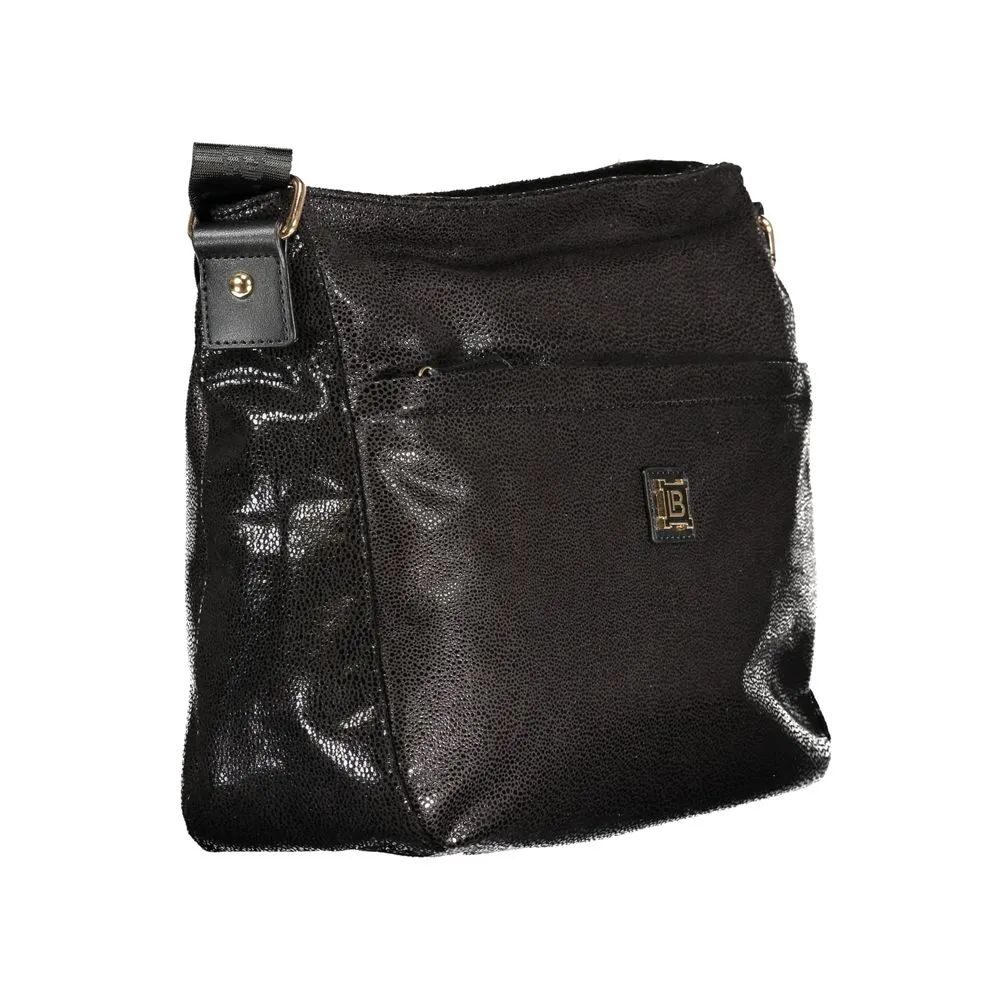 Laura Biagiotti Black Polyester Women Handbag sold by Siebentaschen product image thumbnail 3