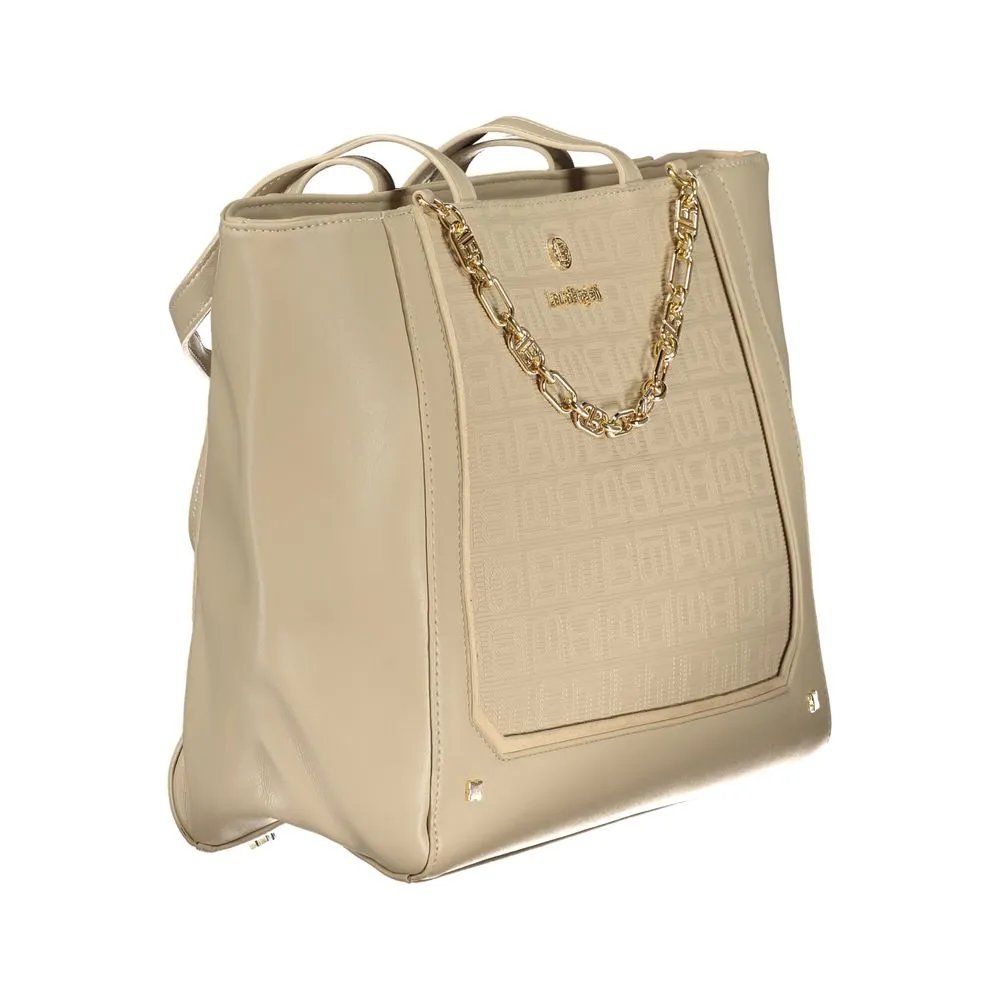 Laura Biagiotti Beige PVC Women Handbag sold by Siebentaschen product image thumbnail 3