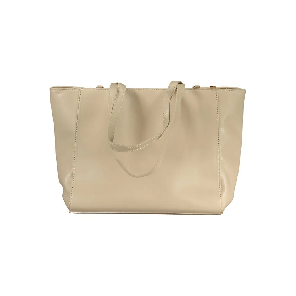 Laura Biagiotti Beige PVC Women Handbag sold by Siebentaschen product image thumbnail 2