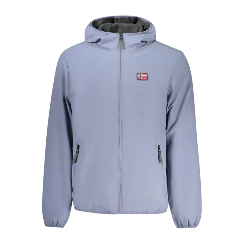 Norway 1963 Blue Polyester Men's Jacket made by Siebentaschen