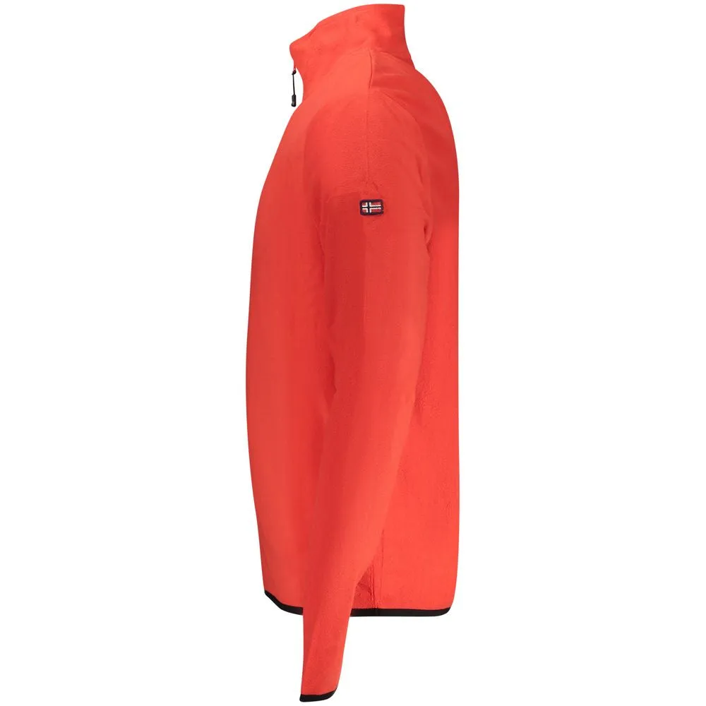 Norway 1963 Red Polyester Men Sweater sold by Siebentaschen product image thumbnail 3