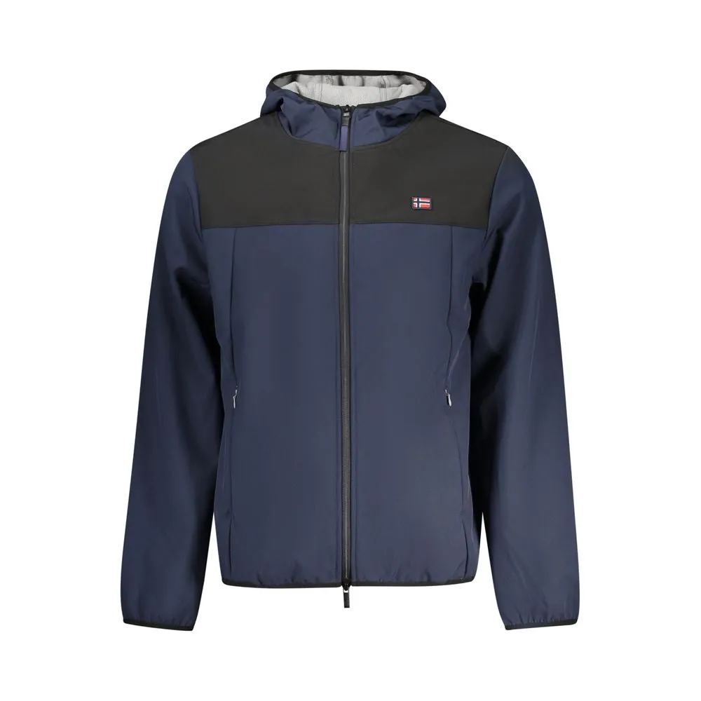 Norway 1963 Blue Polyester Men Jacket sold by Siebentaschen