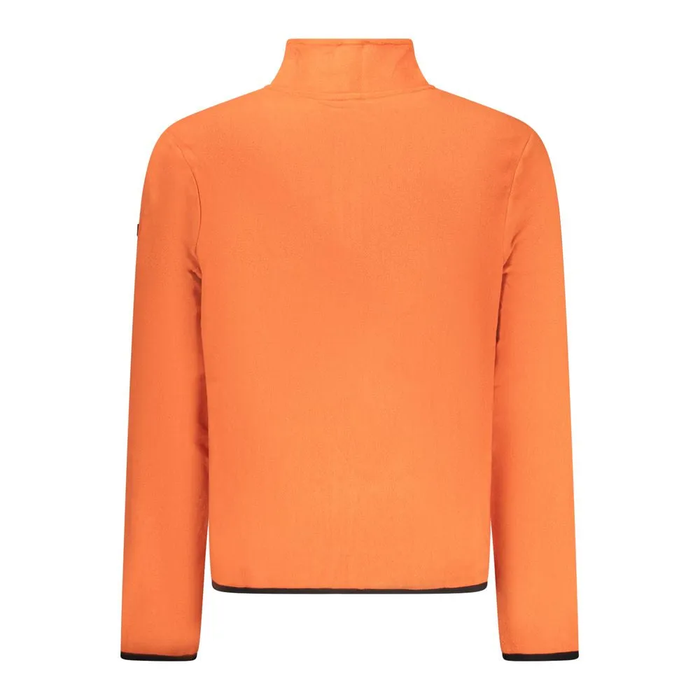 Norway 1963 Orange Polyester Men Sweater sold by Siebentaschen product image thumbnail 2