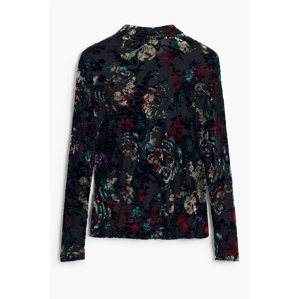Desigual Black Polyester Shirt sold by Siebentaschen product image thumbnail 2