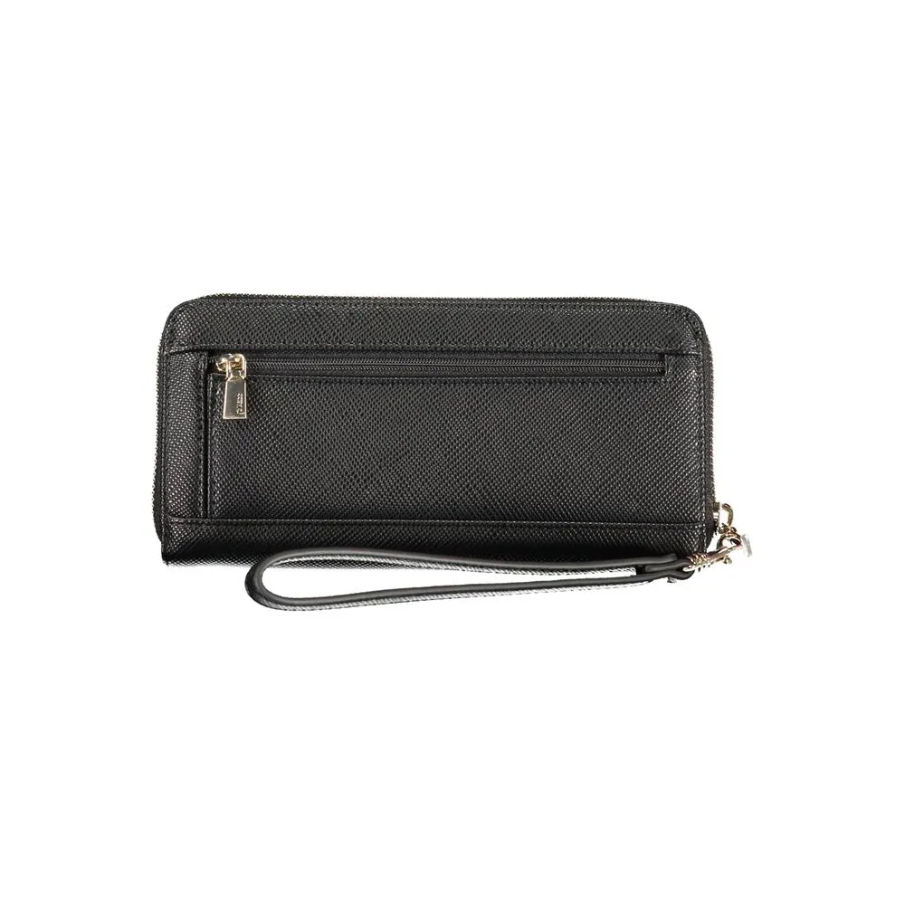 Guess Jeans Black Polyethylene Wallet sold by Siebentaschen product image thumbnail 2