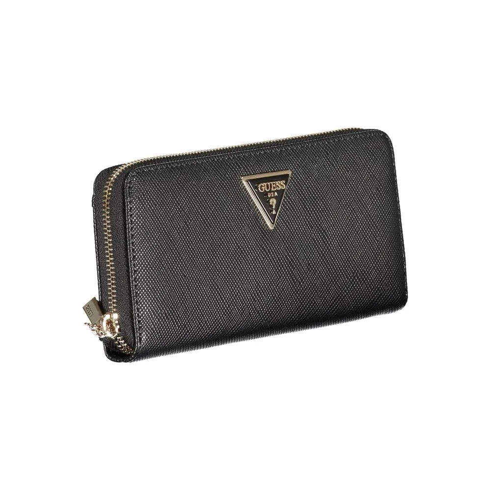 Guess Jeans Black Polyethylene Wallet sold by Siebentaschen product image thumbnail 3