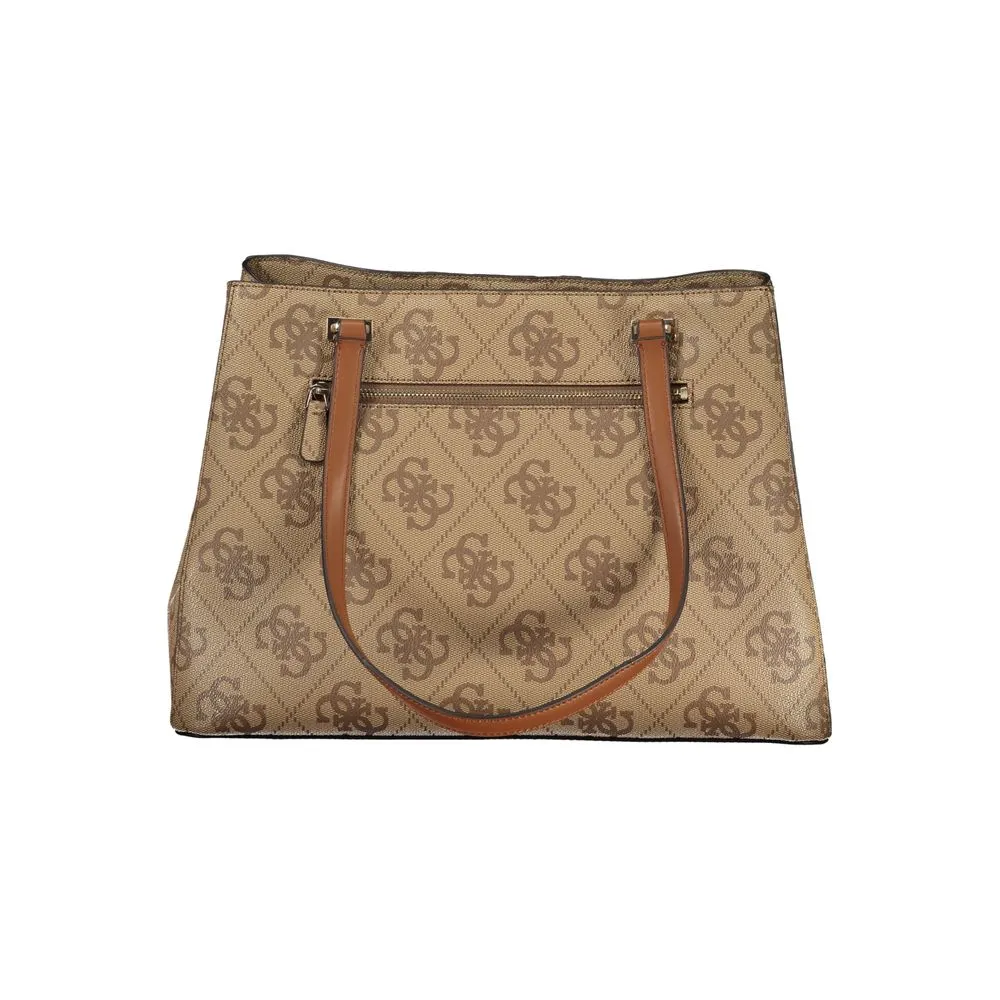Guess Jeans Beige Polyethylene Handbag sold by Siebentaschen product image thumbnail 2
