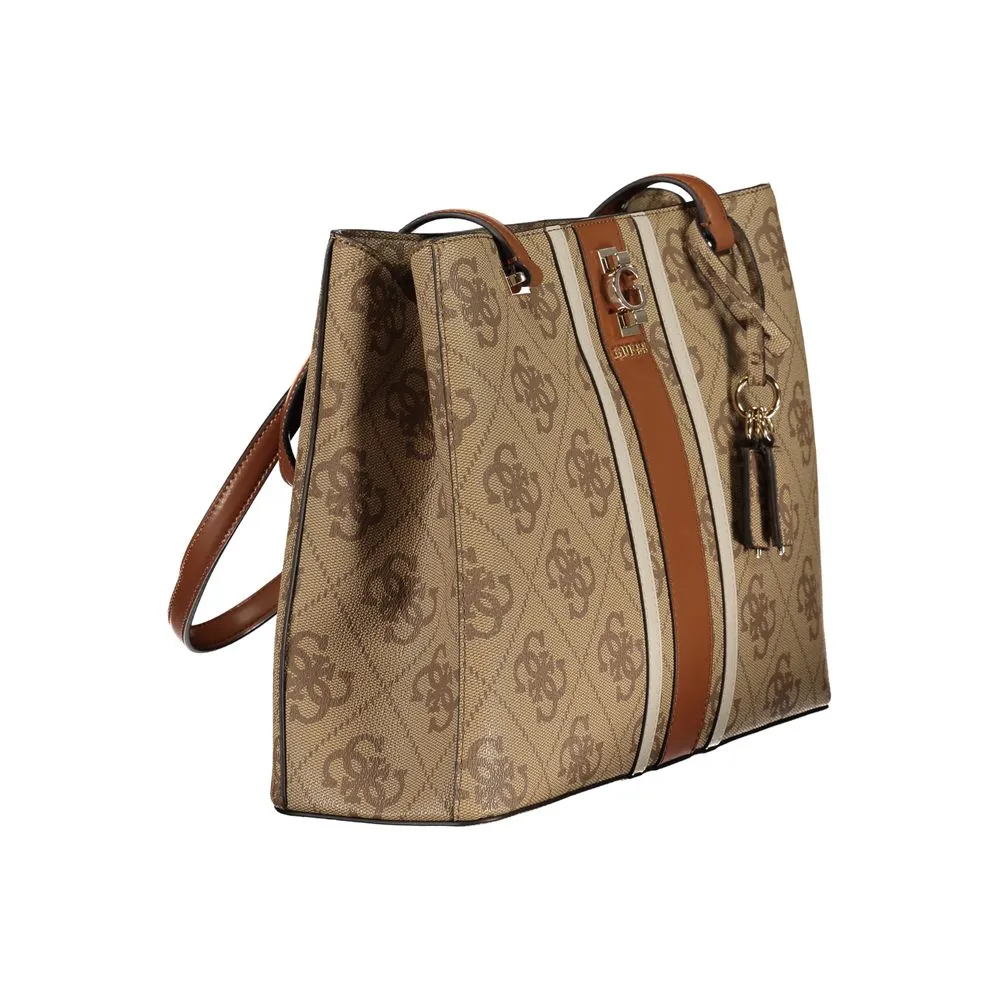 Guess Jeans Beige Polyethylene Handbag sold by Siebentaschen product image thumbnail 3