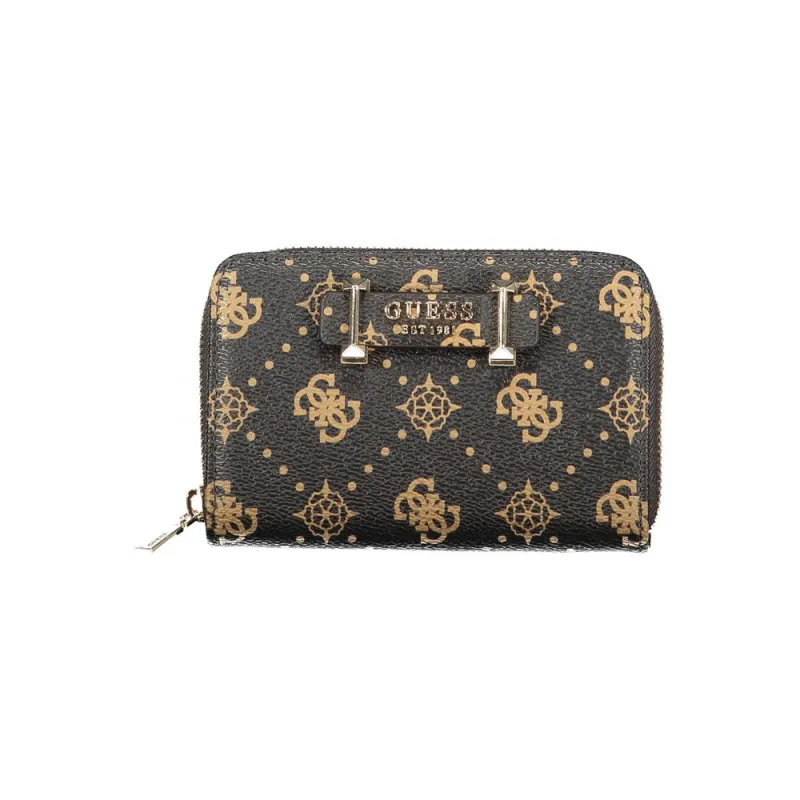 Guess Jeans Brown Polyethylene Wallet sold by Siebentaschen