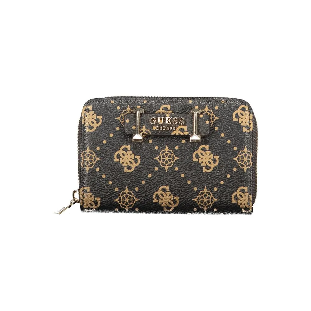 Guess Jeans Brown Polyethylene Wallet sold by Siebentaschen