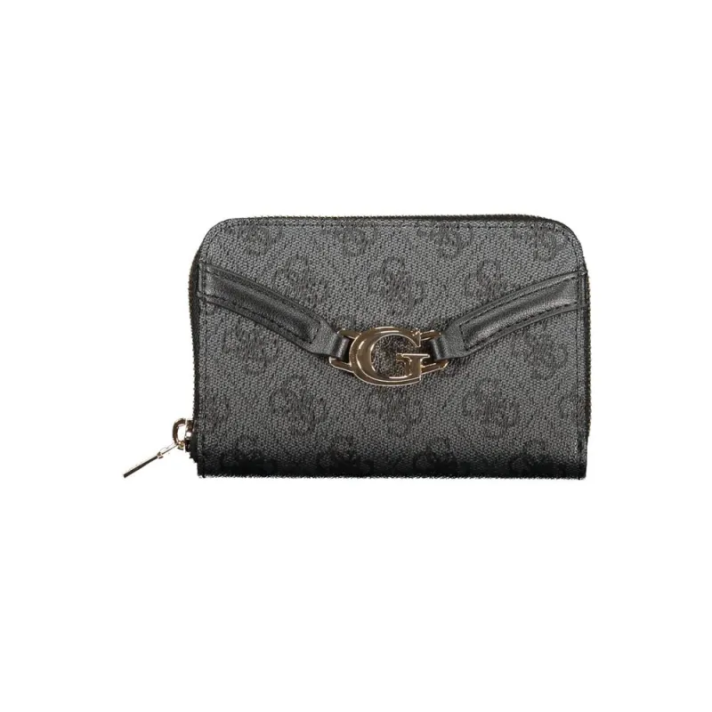 Guess Jeans Black Polyethylene Wallet made by Siebentaschen