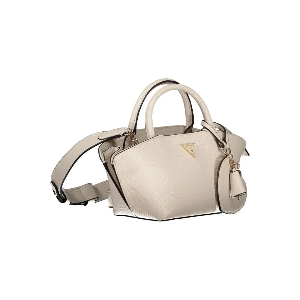 Guess Jeans Beige Polyethylene Handbag sold by Siebentaschen product image thumbnail 3