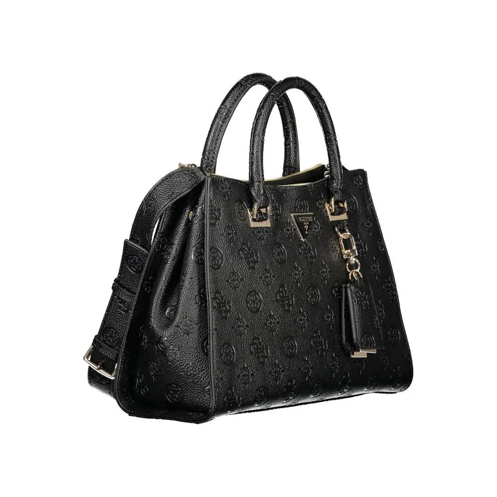 Guess Jeans Black Polyethylene Handbag sold by Siebentaschen product image thumbnail 3