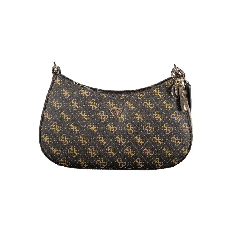 Guess Jeans Brown Polyethylene Handbag sold by Siebentaschen