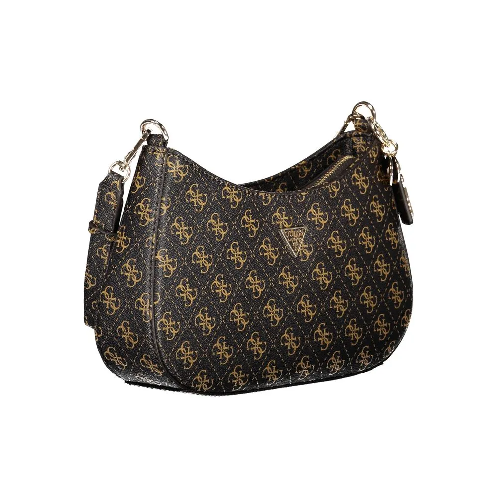 Guess Jeans Brown Polyethylene Handbag sold by Siebentaschen product image thumbnail 3