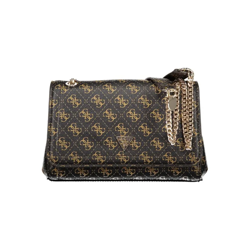 Guess Jeans Brown Polyethylene Handbag sold by Siebentaschen