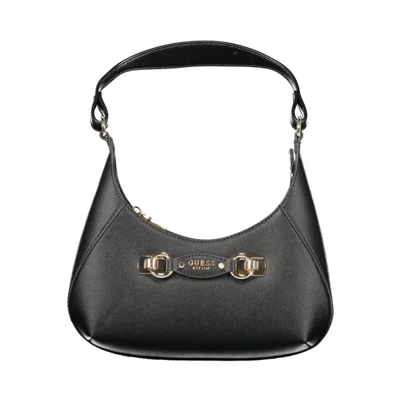 Guess Jeans Black Polyethylene Handbag sold by Siebentaschen