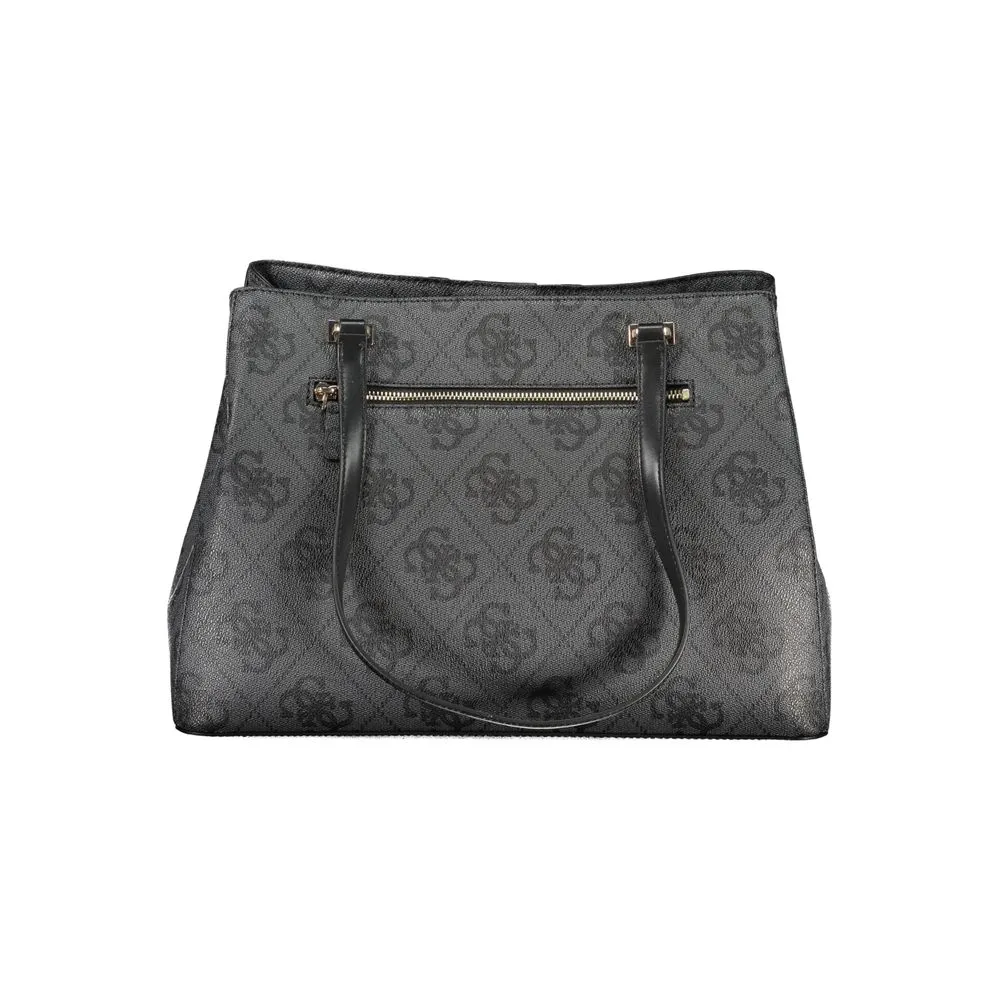 Guess Jeans Black Polyethylene Handbag sold by Siebentaschen product image thumbnail 2