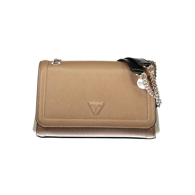 Guess Jeans Brown Polyethylene Handbag sold by Siebentaschen