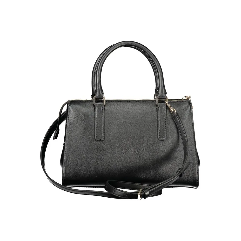 Guess Jeans Black Polyethylene Handbag sold by Siebentaschen product image thumbnail 2