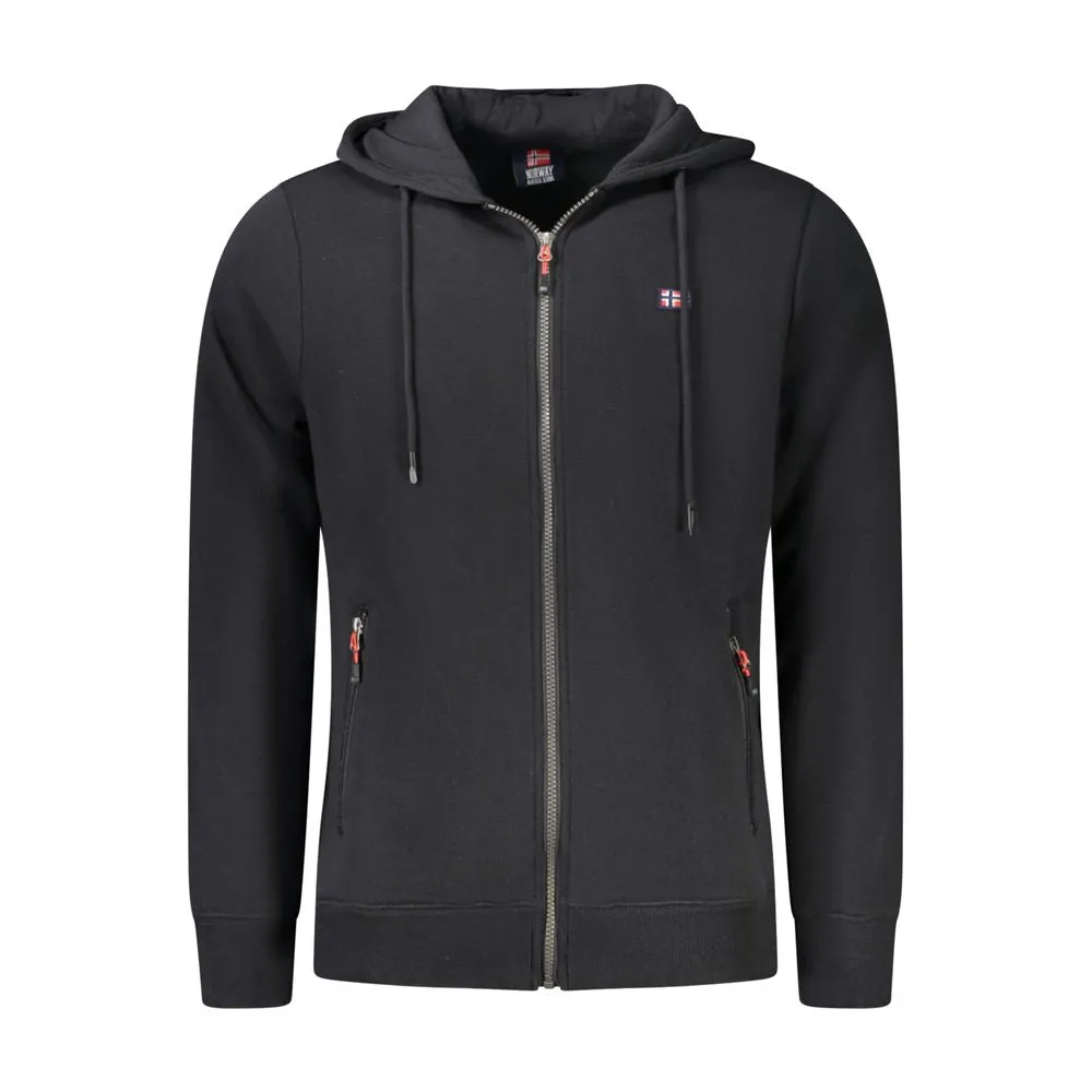 Norway 1963 Black Cotton Sweatshirt sold by Siebentaschen