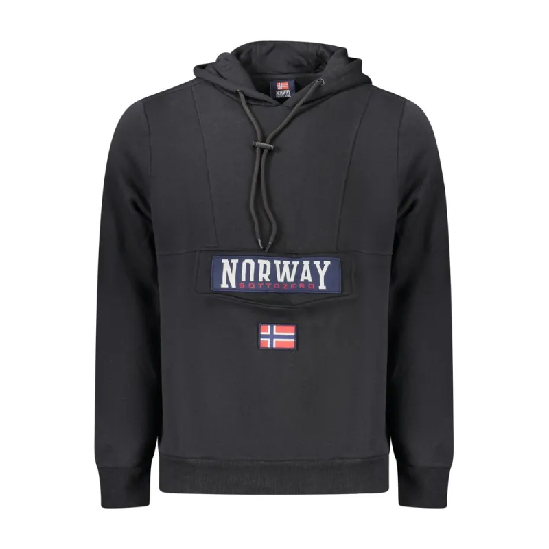 Norway 1963 Black Cotton Sweatshirt sold by Siebentaschen