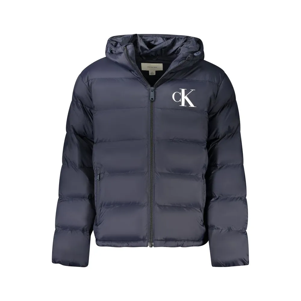Calvin Klein Blue Polyamide Jackets & Coat sold by Siebentaschen