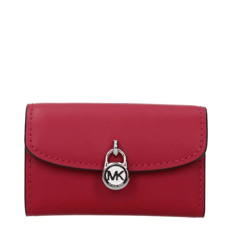 Michael Kors Red Leather Wallet sold by Siebentaschen
