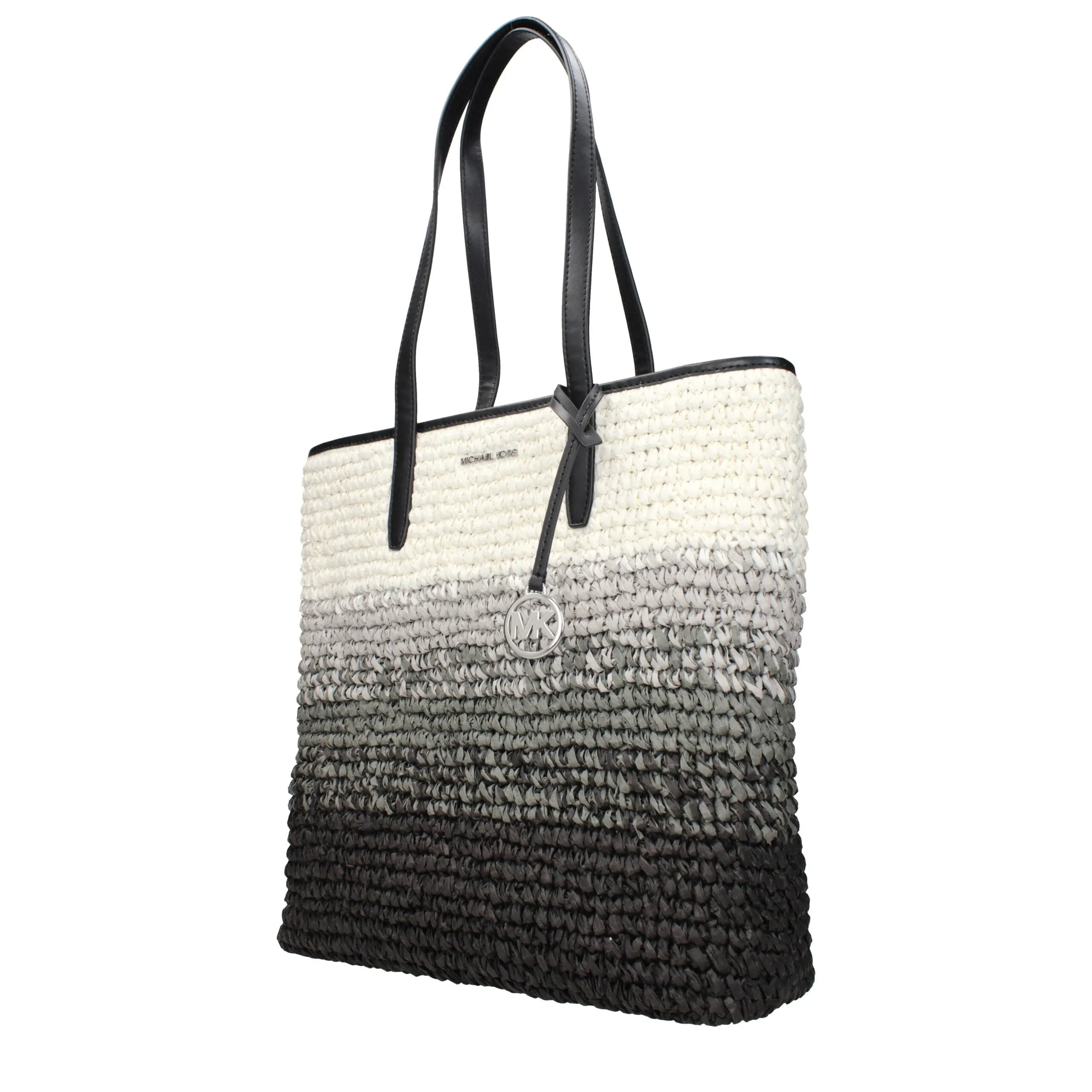 Michael Kors Black Raffia Shoulder Bag sold by Siebentaschen product image thumbnail 2