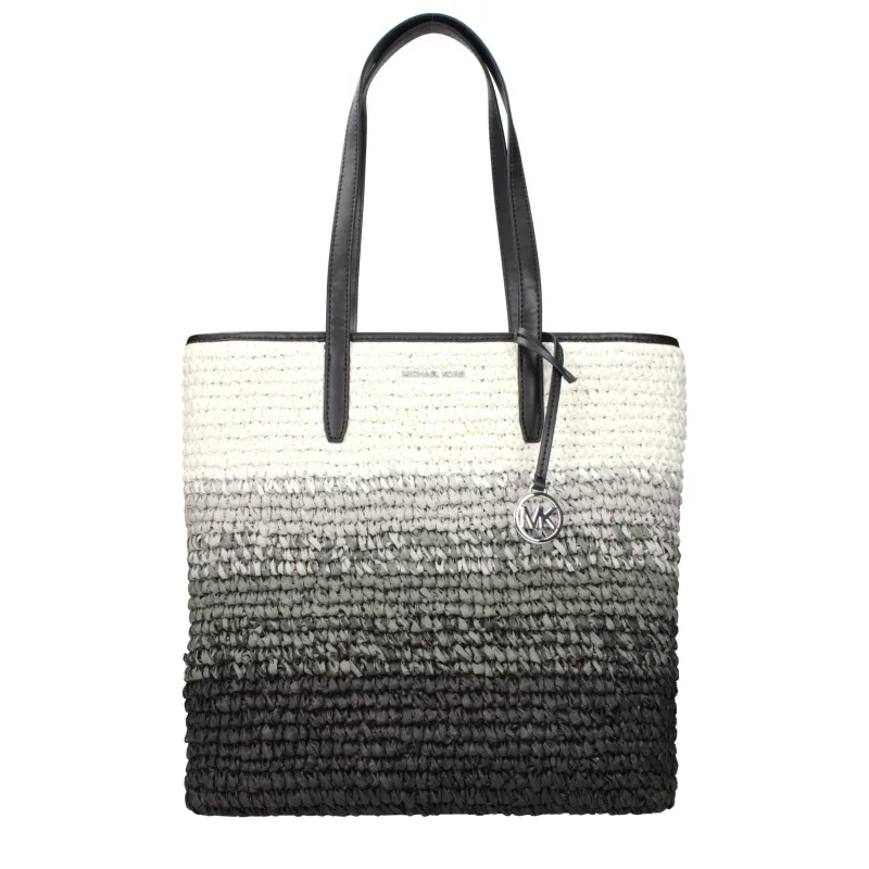 Michael Kors Black Raffia Shoulder Bag sold by Siebentaschen