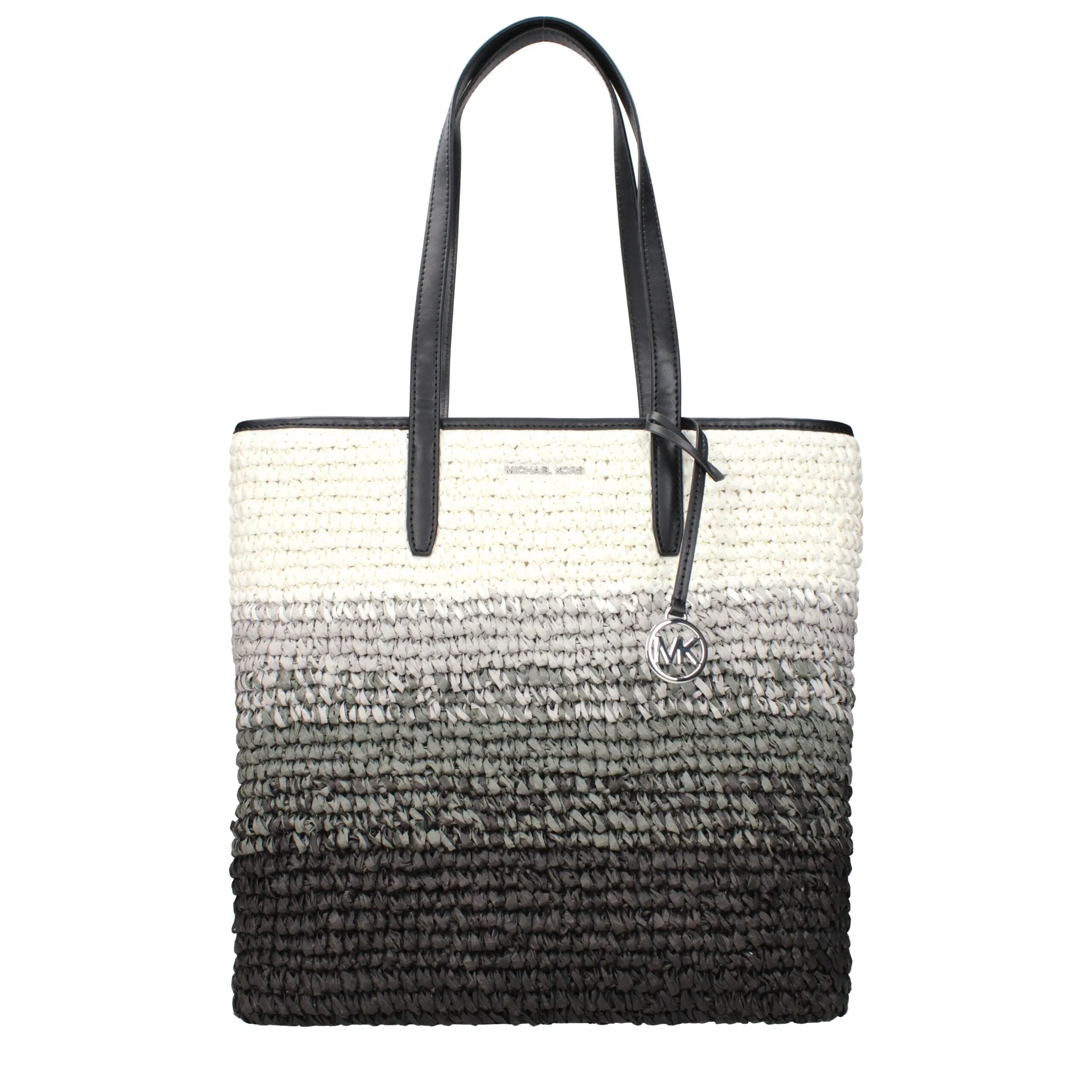 Michael Kors Black Raffia Shoulder Bag sold by Siebentaschen