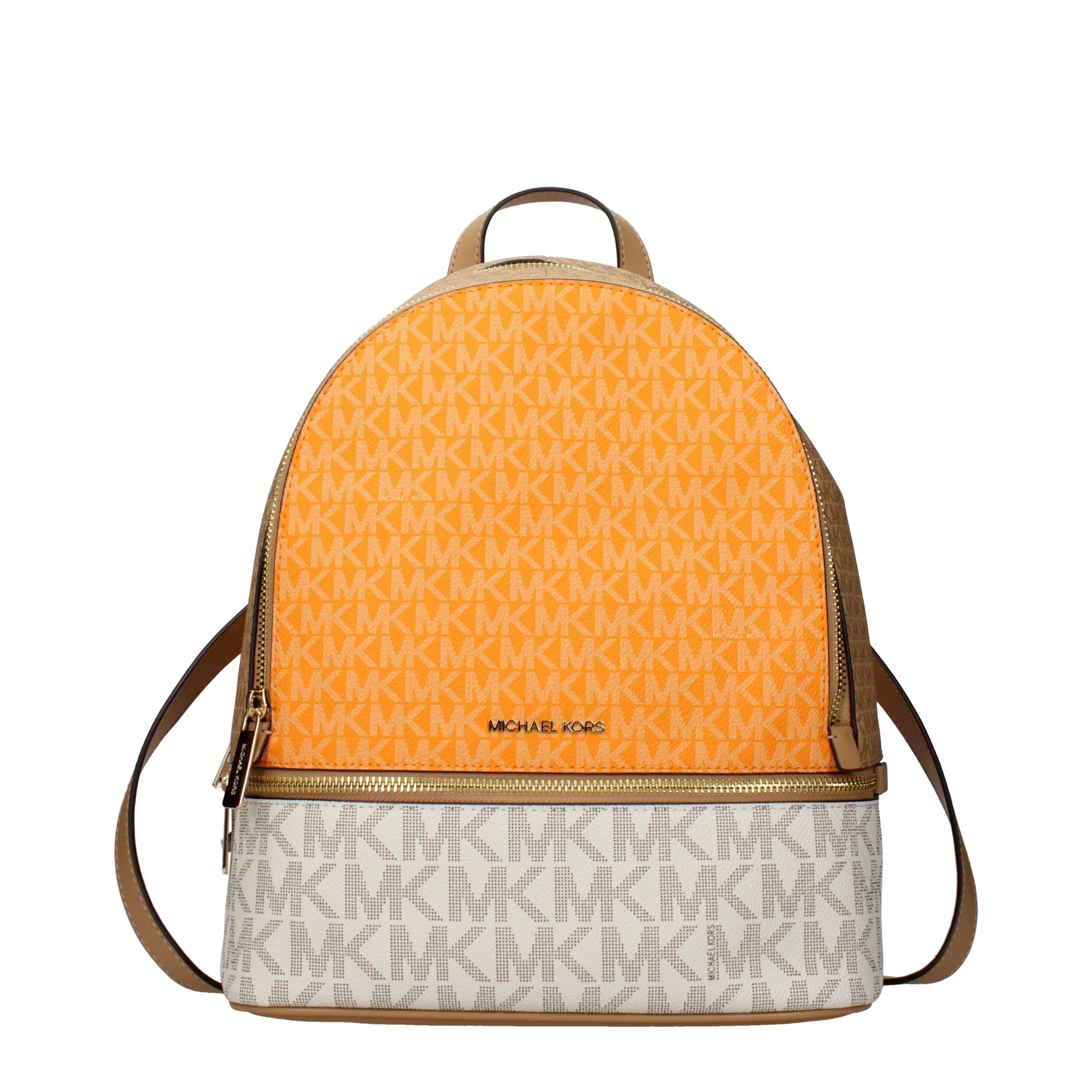 Michael Kors Beige Fabric Backpack sold by Siebentaschen