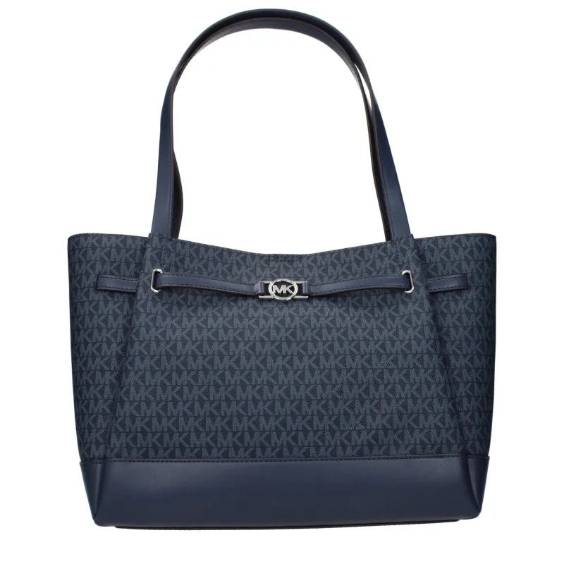 Michael Kors Blue Fabric Shoulder Bag sold by Siebentaschen
