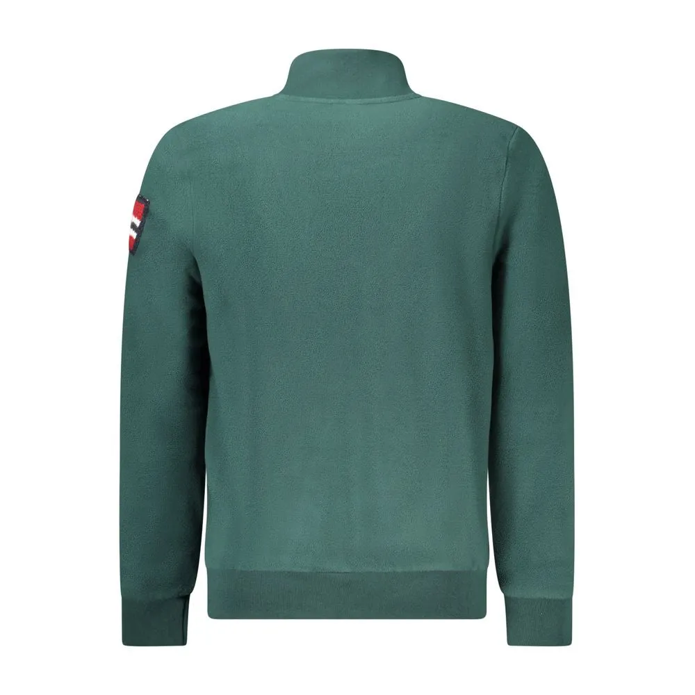 Norway 1963 Green Polyester Men Sweater sold by Siebentaschen product image thumbnail 2