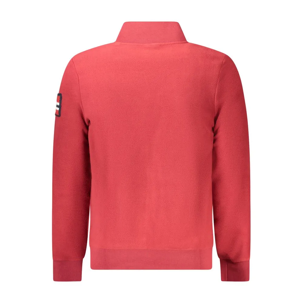 Norway 1963 Red Polyester Men Sweater sold by Siebentaschen product image thumbnail 2