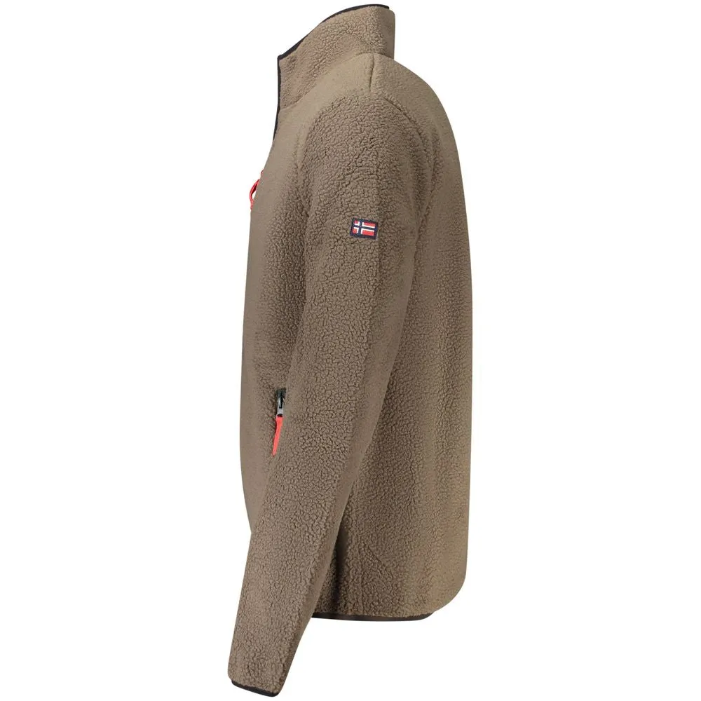 Norway 1963 Brown Polyester Men Sweater sold by Siebentaschen product image thumbnail 3