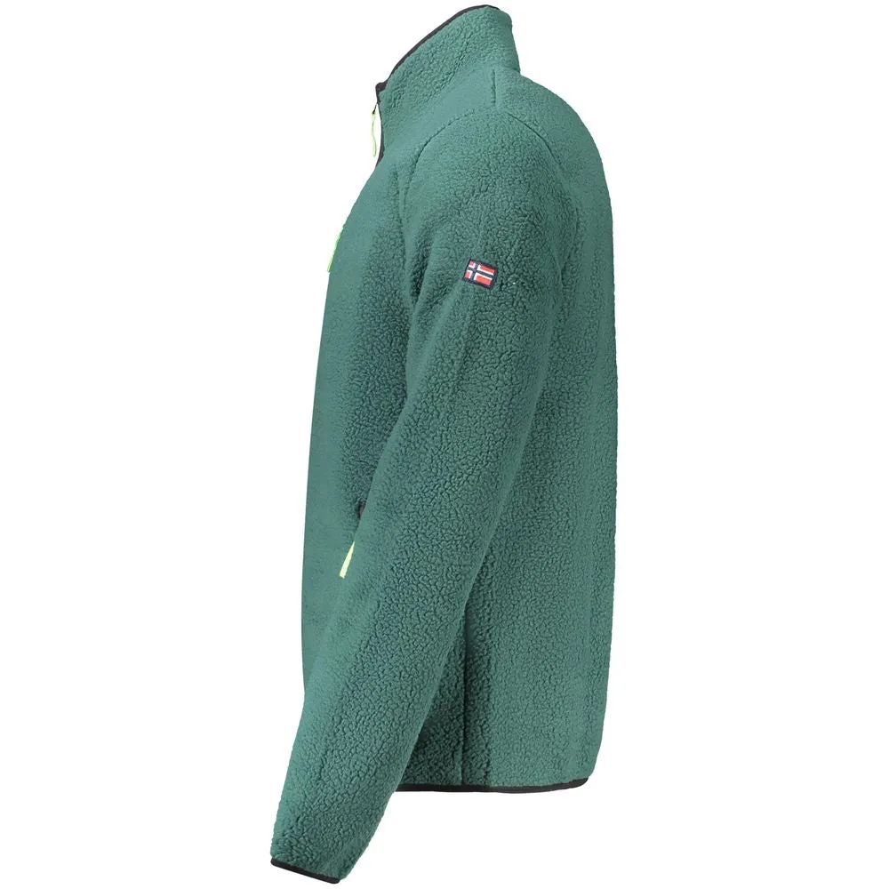 Norway 1963 Green Polyester Men Sweater sold by Siebentaschen product image thumbnail 3