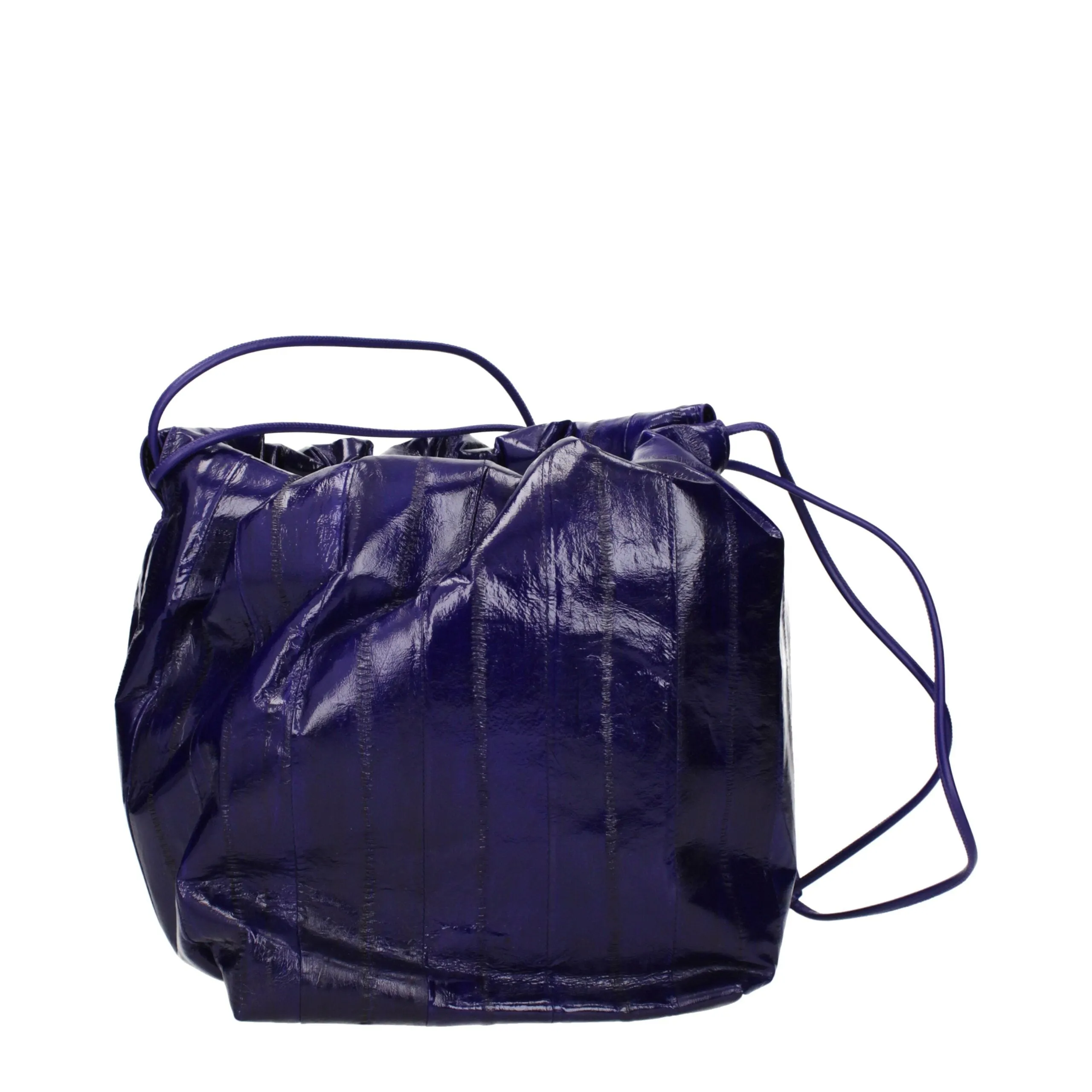 Jil Sander Purple Leather Shoulder Bag sold by Siebentaschen product image thumbnail 3