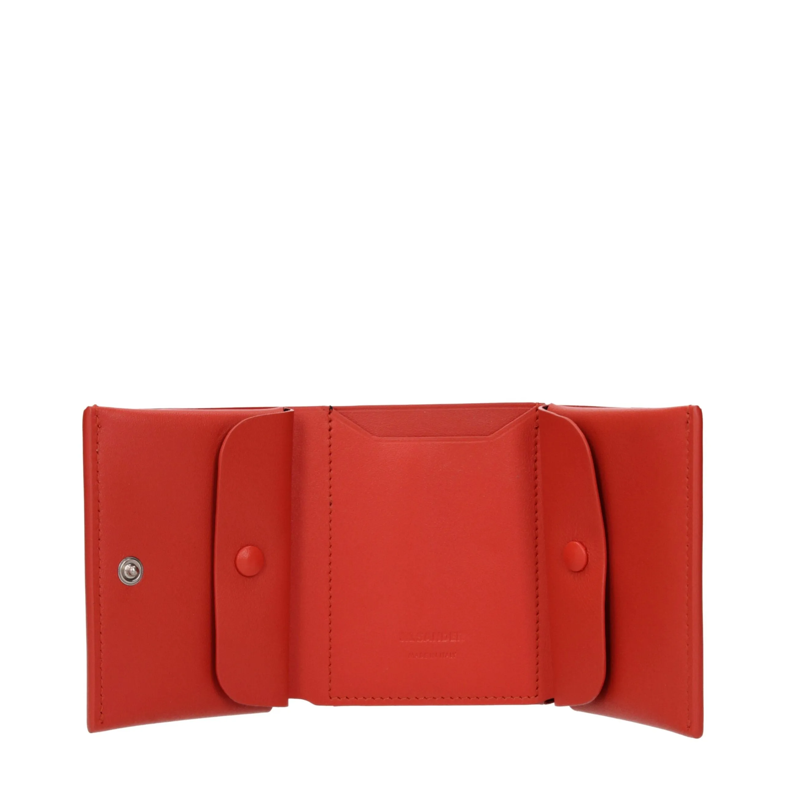 Jil Sander Red Leather Wallet sold by Siebentaschen product image thumbnail 2