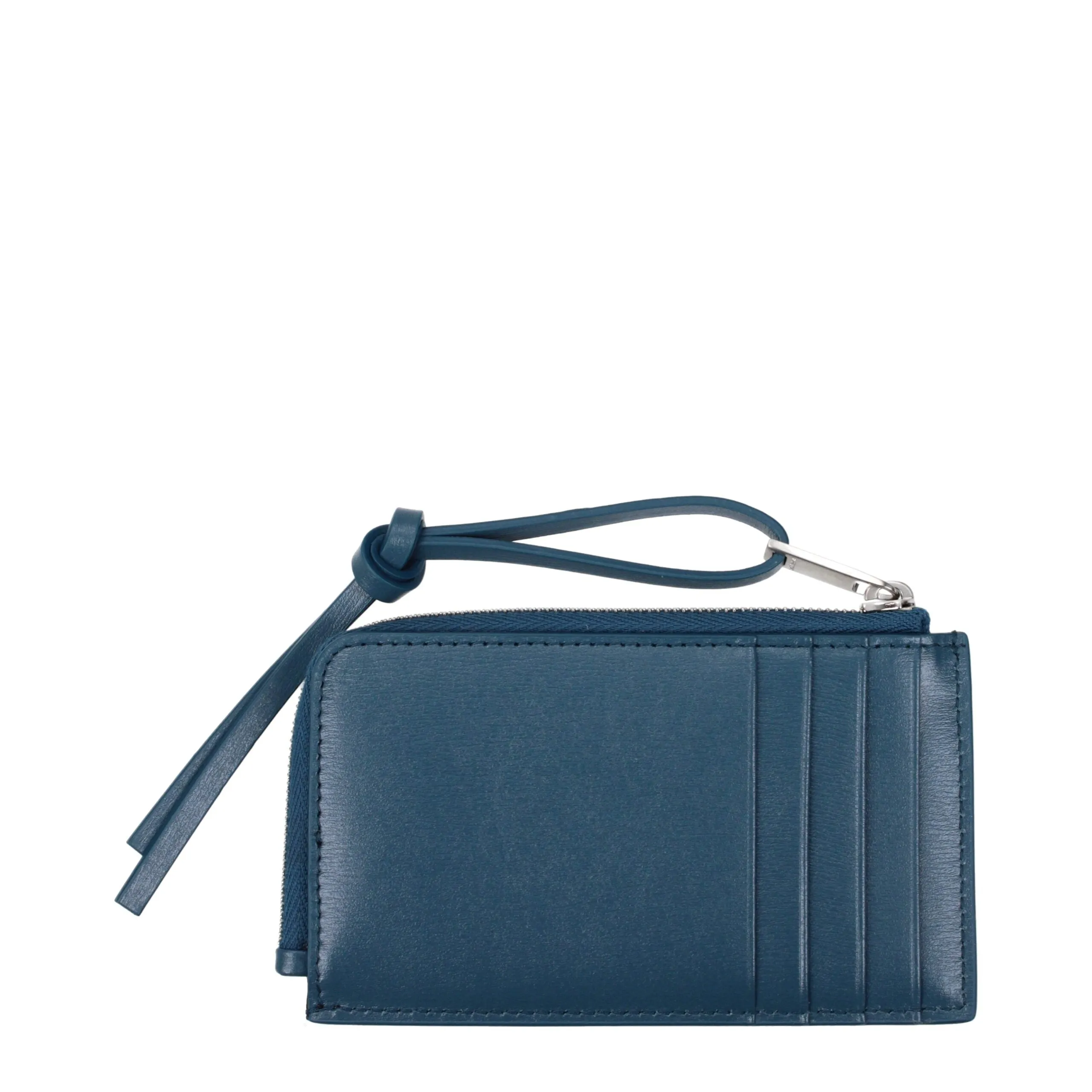 Jil Sander Blue Leather Wallet sold by Siebentaschen product image thumbnail 2