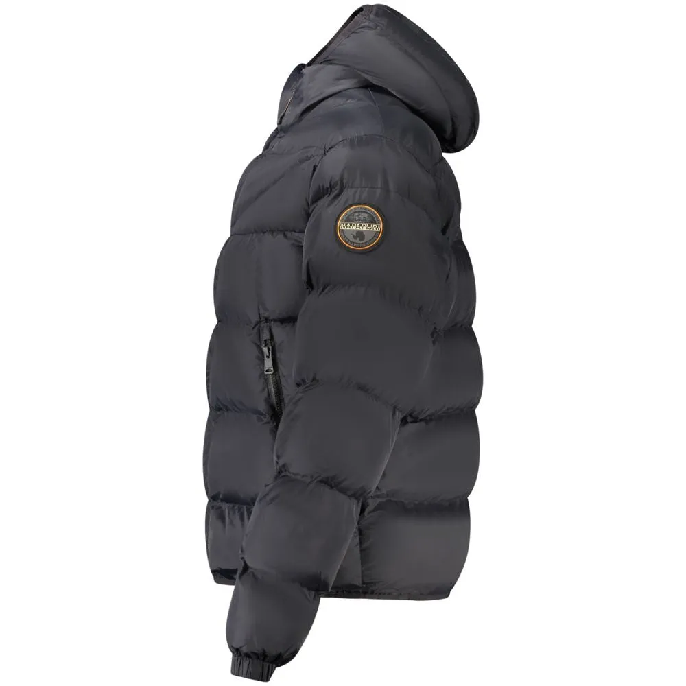 Napapijri Black Polyamide Men Jacket sold by Siebentaschen product image thumbnail 3